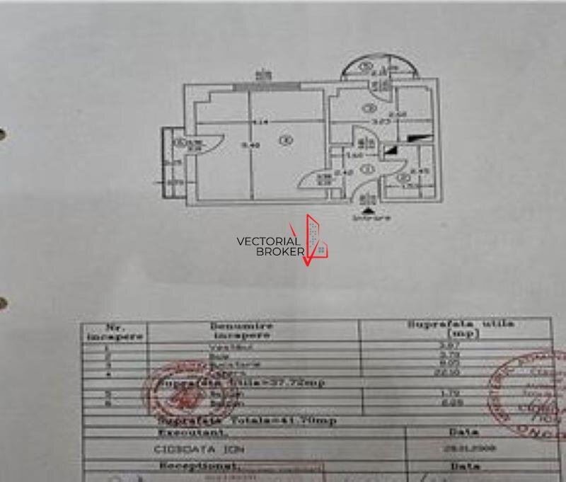 Calea Calarasilor, Universitatea Hyperion, garsoniera decomandata, bloc mixt